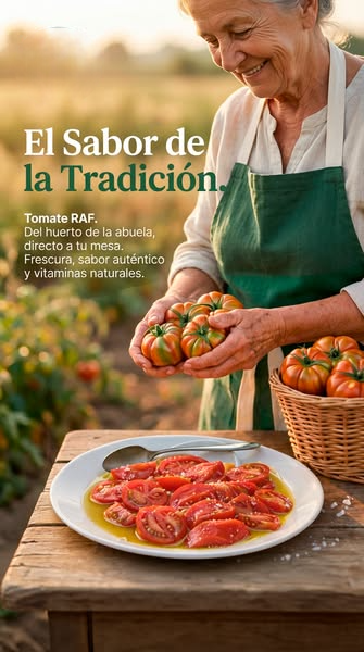 Tomate RAF Auténtico de Almería | Dulzor y Textura Premium